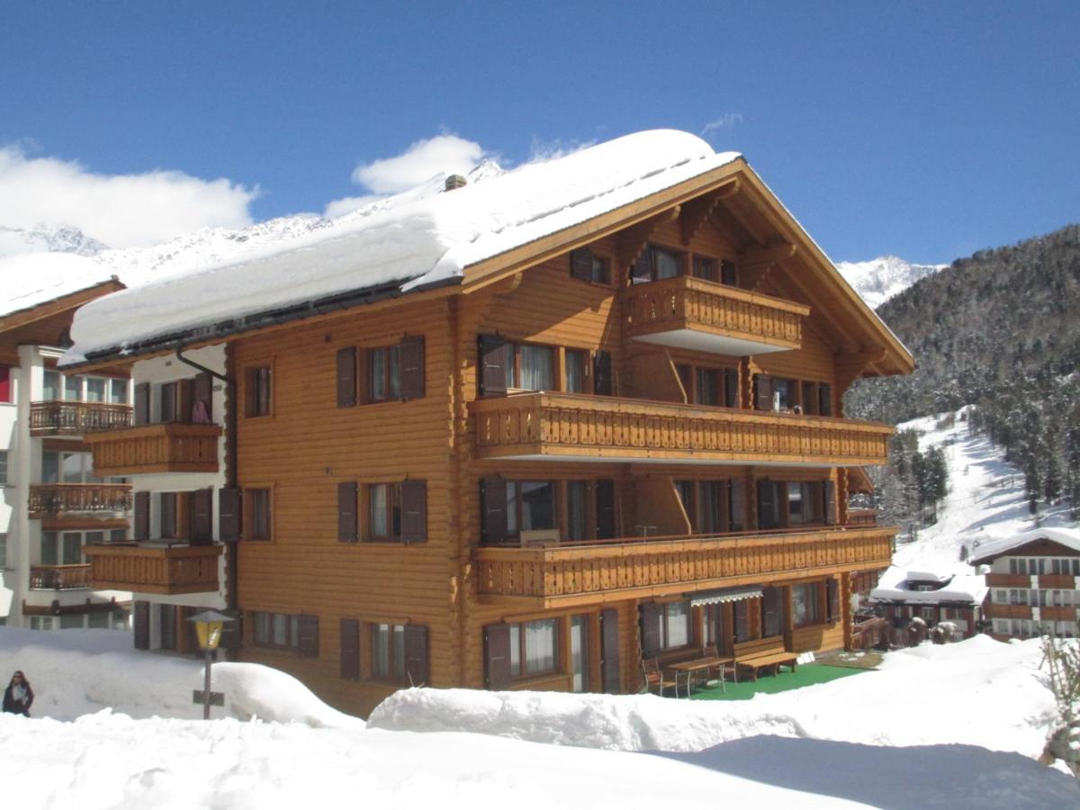 Апартаменты Haus Avalanche Зас-Фе Экстерьер фото
